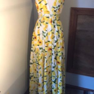 Backless sun dress new size med